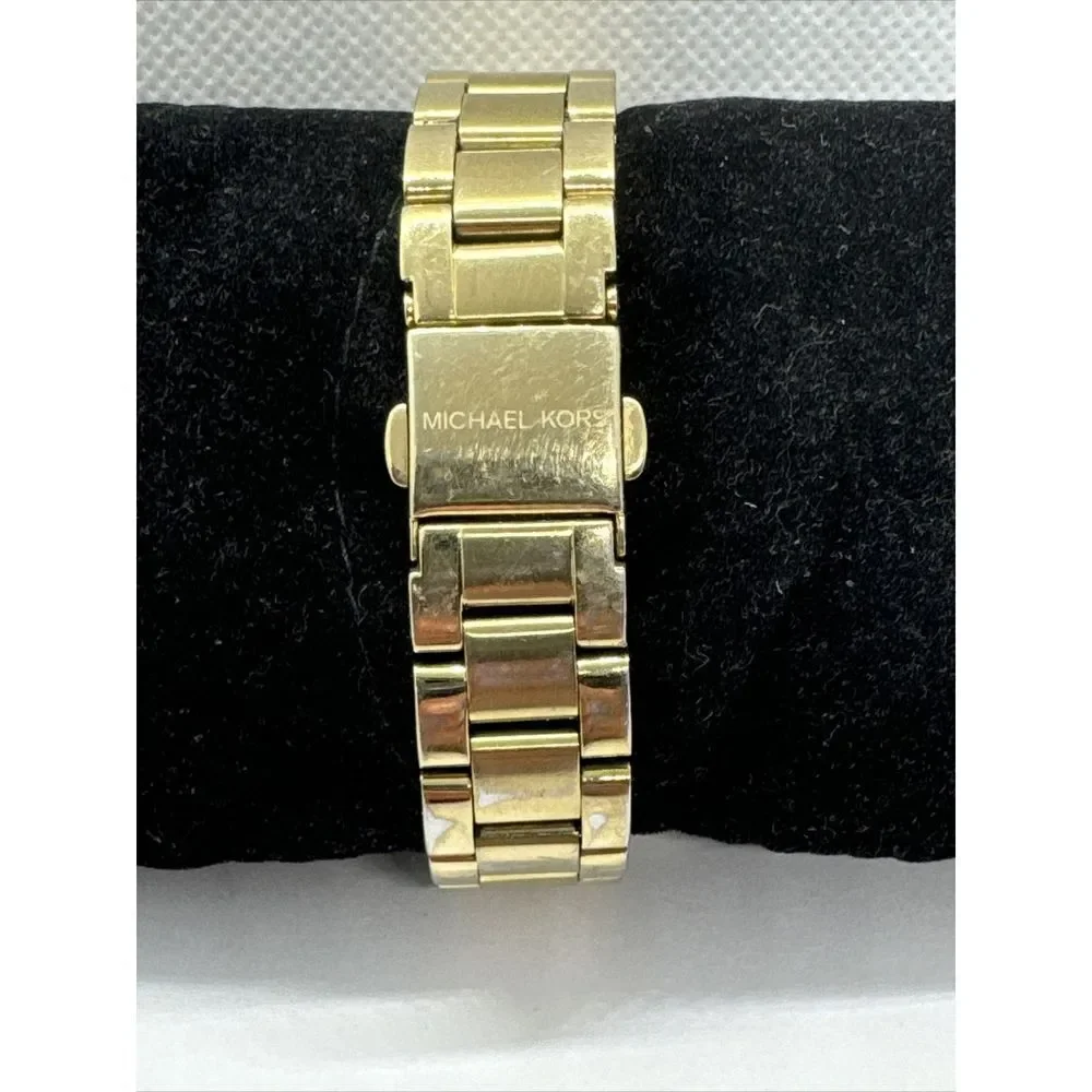 Michael Kors MK6120 Women's Tatum Gold Stainless Steel Analog Dial Watch JNA754